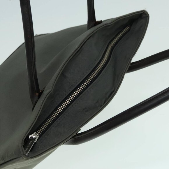 Burberrys Nova Check Blue Label Hand Bag Canvas Khaki - Picture 7 of 14